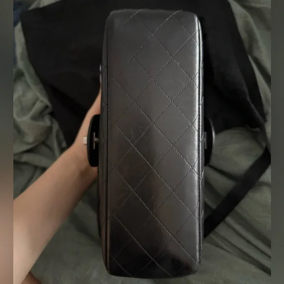 Rare CHANEL Double Sided Small Lambskin Classic Flap Bag - Picture 7 of 10